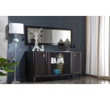 Зеркало для большого комода Легенда (Legenda) LEGN-11 венге