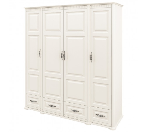 Шкаф четырехстворчатый Марсель (крем) МН-126-04(1)