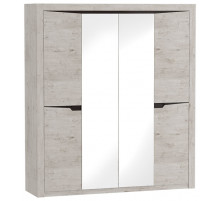 Шкаф для одежды четырехдверный Соренто 