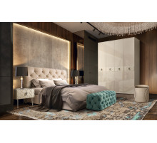 Четырехстворчатый шкаф для одежды Богемия Фарфале (Bogemia Farfalle) БМШ2/4 (Fа)